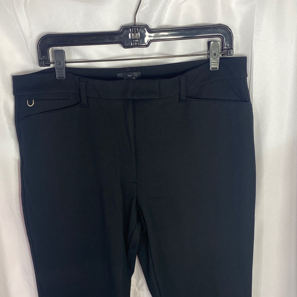 White House Black Market Black Women's Pants boot cut some stretch